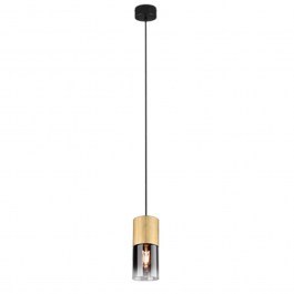 Ceiling Lamp Robin 310600154 1xE27 28W D10cm 150cm Smoke-Brass Trio Lighting BRASS