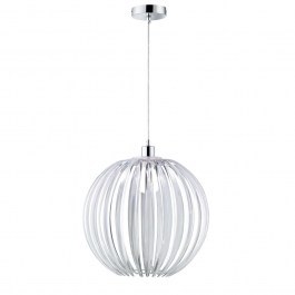 Pendant Lamp Zucca 304100100 Ø40x150cm Transparent Trio Lighting CLEAR