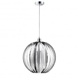 Pendant Lamp Zucca 304100106 Ø40x150cm Chrome Trio Lighting CHROME