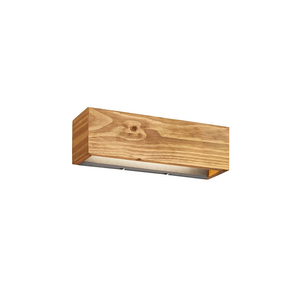 Φωτιστικό Τοίχου - Απλίκα Led Brad 223790130 11x37cm Wood Trio Lighting