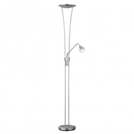 Floor Lamp Led Arizona 2000Lm, 500Lm 25x180cm Nickel Mat 426410207 Trio Lighting NICKEL