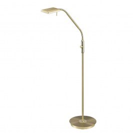 Φωτιστικό Δαπέδου Led Bergamo 1100Lm 50x135cm Brass Mat-White 420910108 Trio Lighting BRASS
