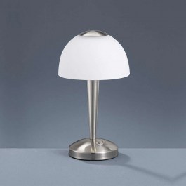 Table Illuminant Led Ventura 350Lm 29x15cm Nickel Mat-White 529990107 Trio Lighting WHITE