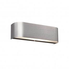 Wall Lamp-Aplika Led Adriano 2x310Lm 30x6cm Brushed Aluminium-White 220810205 Trio Lighting WHITE-SILVER