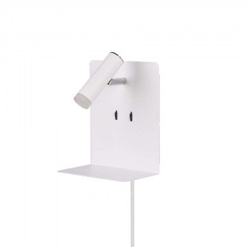 Φωτιστικό Τοίχου-Απλίκα Led Element 2x120Lm, 1x240Lm 16x20cm White Mat 222570231 Trio Lighting