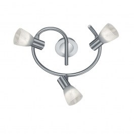 Ceiling Illuminant-Spot Led Levisto 3x400Lm 21x30cm Nickel Mat 871090307 Trio Lighting NICKEL