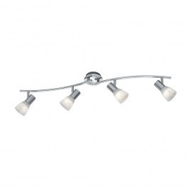 Ceiling Illuminant-Spot Led Levisto 4x400Lm 88x19x11cm Nickel Mat 871010407 Trio Lighting NICKEL