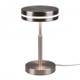 Table Lamp Franklin 526510107 6W Led D14cm 25cm Nickel Mat Trio Lighting NICKEL