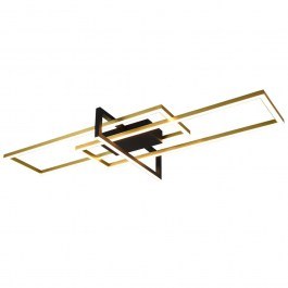 Ceiling Lamp Salinas 620310308 34W Led 100x40x11,5cm Brass Mat Trio Lighting BRASS