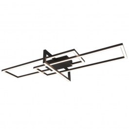 Ceiling Lamp Salinas 620310332 34W Led 100x40x11,5cm Black Mat Trio Lighting BLACK