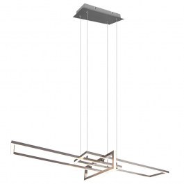 Ceiling Lamp Salinas 320310307 34W Led 110x40x150cm Nickel Mat Trio Lighting NICKEL