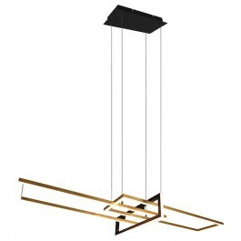 Ceiling Lamp Salinas 320310308 34W Led 110x40x150cm Brass Mat Trio Lighting BRASS