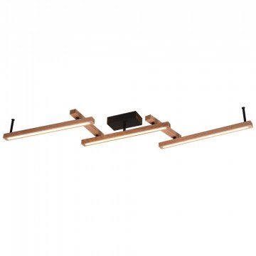 Ceiling Lamp Bellari 626410530 36W Led 180x10cm Natural Wood Trio Lighting
