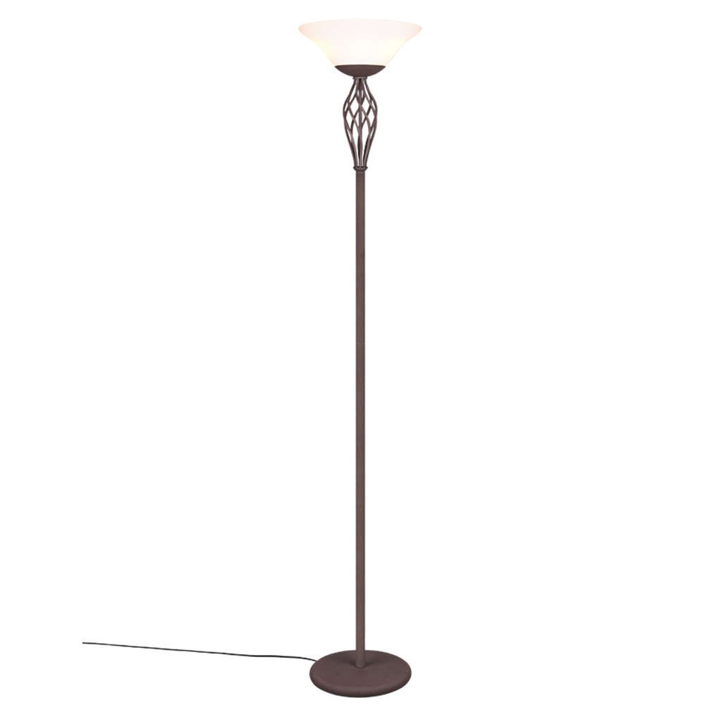Φωτιστικό Δαπέδου Rustica 401000224 2xE27 60W Φ33,5cm 180cm Rust Trio Lighting