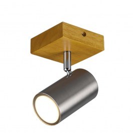 Φωτιστικό Τοίχου - Απλίκα Marley 812400107 1xGU10 15W 12x9cm Nickel Mat Trio Lighting NICKEL