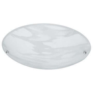 Ceiling Lamp Lana 6196011-07 1xE27 40W D25cm 9cm White-Silver Trio Lighting