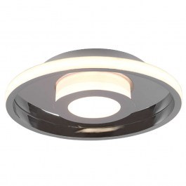 Φωτιστικό Οροφής - Πλαφονιέρα Ascari 680810306 28W Led Φ30cm 6,8cm Chrome Trio Lighting CHROME