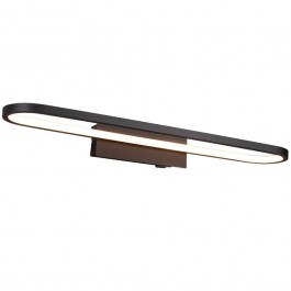 Φωτιστικό Τοίχου - Απλίκα Gianni 283779132 22W Led 60x8x15cm Black Mat Trio Lighting BLACK