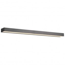 Φωτιστικό Τοίχου - Απλίκα Rocco 283919032 13W Led 90x3,6cm Black Mat Trio Lighting BLACK