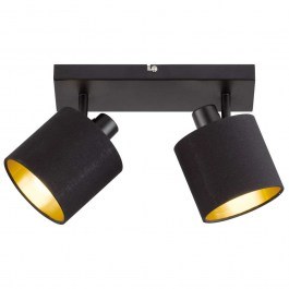 Ceiling Lamp - Spot Tommy R80332079 2xE14 28W 28x19cm Black Mat RL Lighting BLACK