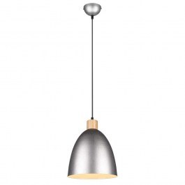 Ceiling Lamp Jagger R30681067 1xE27 40W D25cm 150cm Nickel Antique RL Lighting NICKEL