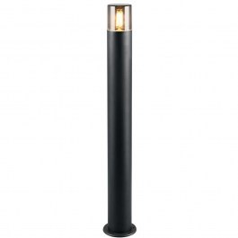 Floor Lamp Hoosic 424060132 D12x80cm 1xE27 28W Black Trio Lighting BLACK