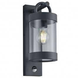 Wall Lamp Sambesi 204169142 1xE27 28W 12x33cm With Sensor Anthracite Trio Lighting ANTHRACITE