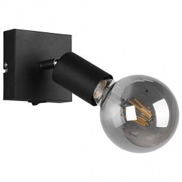Ceiling Light - Spot Vannes R80181732 1xE27 10W 9x11cm Black Mat RL Lighting BLACK