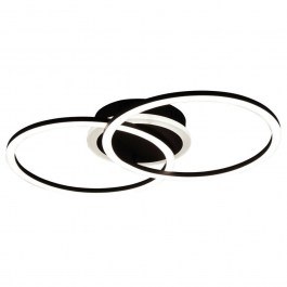 Ceiling Lamp Venida R62783132 25W Led 30x50x7cm Black Mat RL Lighting BLACK