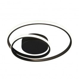 Ceiling Lamp Zibal R62911132 22W Led D39cm 7cm Black Mat RL Lighting BLACK