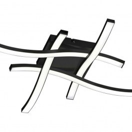 Ceiling Lamp Route R62474132 4x5W Led 46x46x7cm 3000K Black RL Lighting BLACK