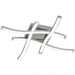 Ceiling Lamp Route R62474107 4x5W Led 46x46x7cm 3000K Nickel RL Lighting NICKEL