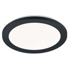 Φωτιστικό Οροφής - Πλαφονιέρα Camillus R62921532 13W Led Φ26cm 3cm Black Mat RL Lighting BLACK