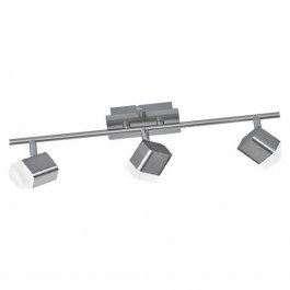 Ceiling Light - Spot Roubaix R82153107 3x4W Led 9x48x14cm Nickel Mat RL Lighting NICKEL