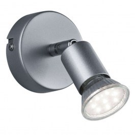 Ceiling Light - Spot Paris R80911087 1xGU10 35W D8cm 11cm Titanium RL Lighting TITANIUM