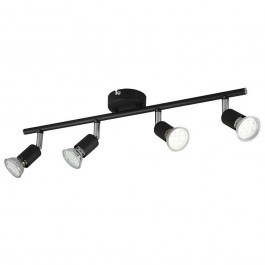 Ceiling Light - Spot Paris R80914032 4xGU10 35W 8x50x13cm Black Mat RL Lighting BLACK