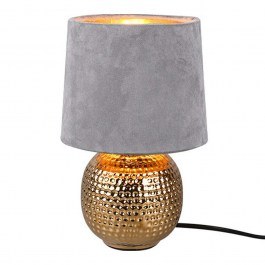 Table Lamp Sophia R50821011 1xE14 40W D16cm 26cm Grey RL Lighting GREY