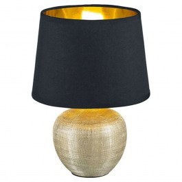 Table lamp Luxor R50621079 1xE14 40W D18cm 26cm Gold-Black RL Lighting GOLD-BLACK