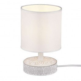 Φωτιστικό Επιτραπέζιο Marie R50980101 1xE14 28W Φ13cm 20cm White RL Lighting WHITE