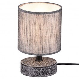 Φωτιστικό Επιτραπέζιο Marie R50980111 1xE14 28W Φ13cm 20cm Grey RL Lighting GREY