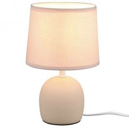 Φωτιστικό Επιτραπέζιο Malu R50802644 1xE14 40W Φ16cm 26cm Beige RL Lighting BEIGE