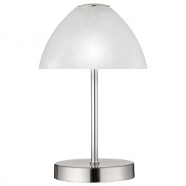 Φωτιστικό Επιτραπέζιο Queen R52021107 3W Led Φ15cm 24cm Nickel Mat RL Lighting NICKEL