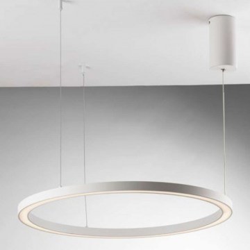 Ceiling Lamp Hoop LED-HOOP-S80-BCO 40W Led D80cm 150cm White Luce Ambiente Design