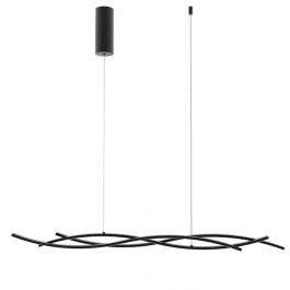 Φωτιστικό Οροφής Kinetic LED-KINETIC-S-NER 40W Led 118x105cm Black Luce Ambiente Design BLACK