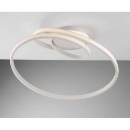 Φωτιστικό Οροφής - Πλαφονιέρα Coaster LED-COASTER-PL-BCO 40W Led Φ50cm 22cm White Luce Ambiente Desi WHITE