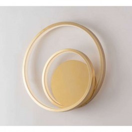 Wall Lamp Lieve LED-LIEVE-AP-ORO 15W Led 30x11cm Gold Luce Ambiente Design GOLD