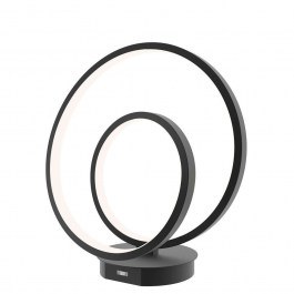 Table Lamp Lieve LED-LIEVE-L-NER 15W Led D18cm 31,6cm Black Luce Ambiente Design BLACK