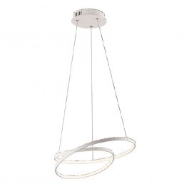 Φωτιστικό Οροφής  Lieve LED-LIEVE-S-BCO 30W Led Φ40cm 150cm White Luce Ambiente Design WHITE
