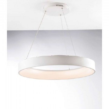 Φωτιστικό Οροφής Noah LED-NOAH-S60-BCO 60W Led Φ60cm 150cm White Luce Ambiente Design