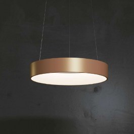 Φωτιστικό Οροφής Noah LED-NOAH-S60-ORO 60W Led Φ60cm 150cm Gold Luce Ambiente Design GOLD